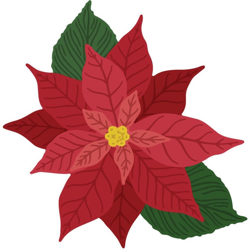 Lovely Layers: Poinsettia – Honey Cuts