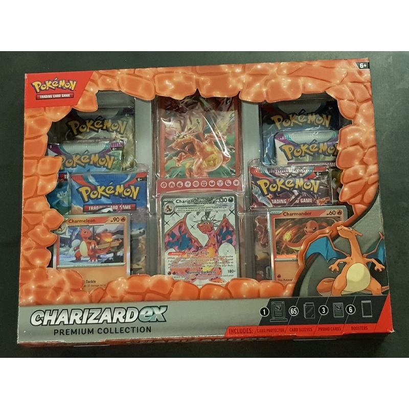 Pokemon Scarlet and Violet Charizard Ex Premium Collection