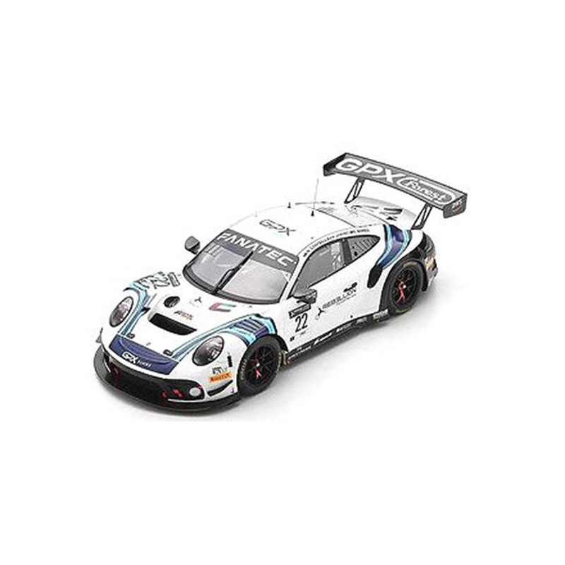 Porsche 911 GT3 R No.22 GPX Racing – Winner Paul Ricard 1000km 2021 – M. Campbell – E. Bamber – M. Jaminet – 1:18 Scale Resin Model Car