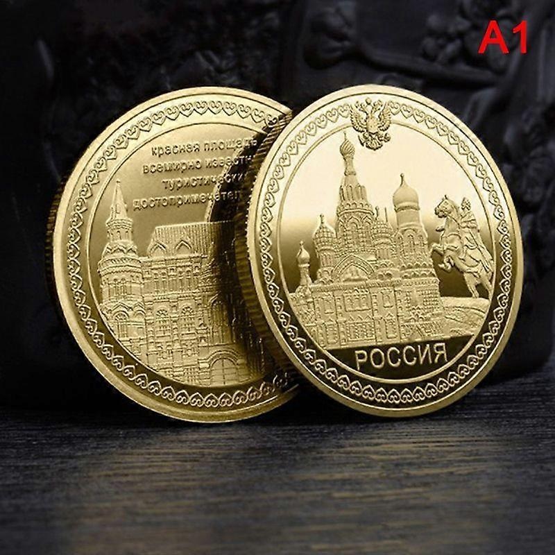 Russian Commemorative Coin Saint Petersburg Kazan Archangel Cathedral