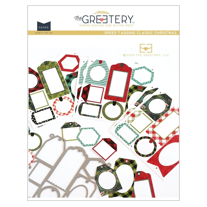 Speed Tagging Prints Paper|Happy Christmas|Classic Christmas|Winter’s Song