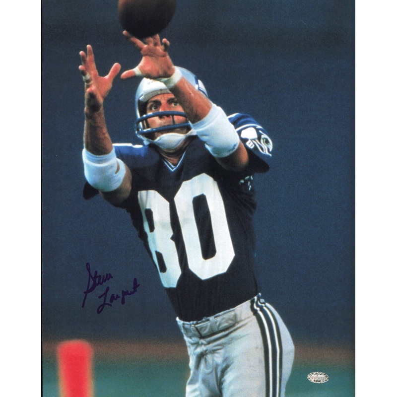 Steve Largent Autographed 11×14 Photo Seattle Seahawks HOF 95 MCS Holo #64178