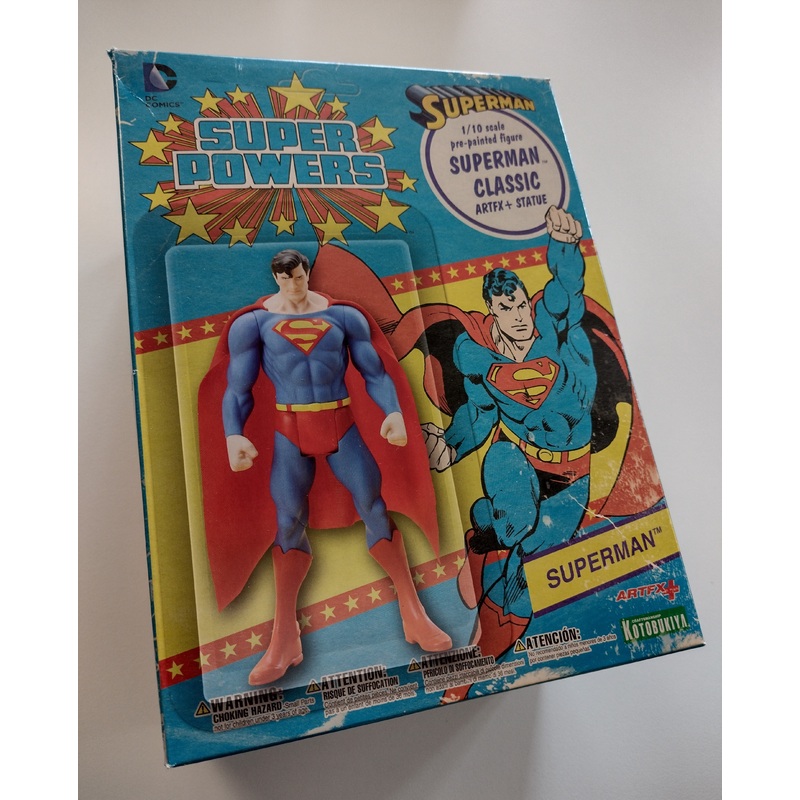 Super Powers Superman Classic 1/10 Scale ArtFX Statue