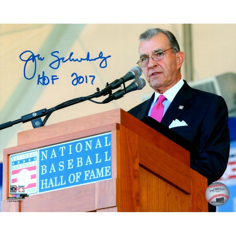 Braves JOHN SCHUERHOLZ Signed 8×10 Photo #2 AUTO w/ HOF 2017 – Royals WS Champ