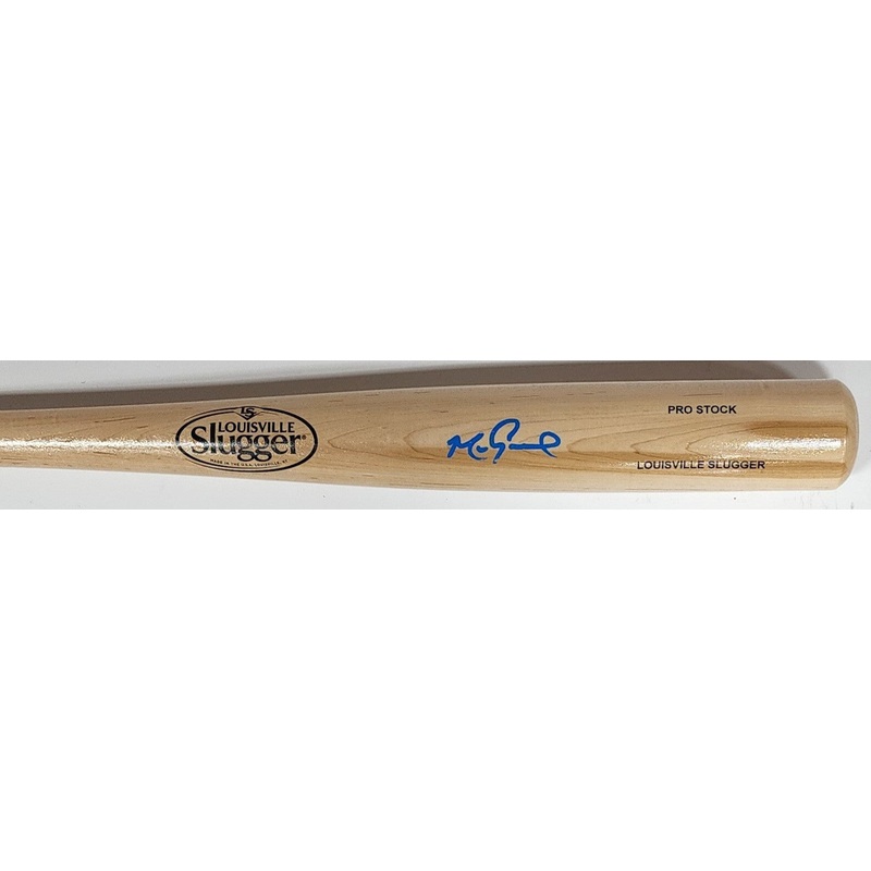 Chicago Cubs MARK GRACE Signed Louisville Slugger Replica Blonde Bat AUTO – JSA