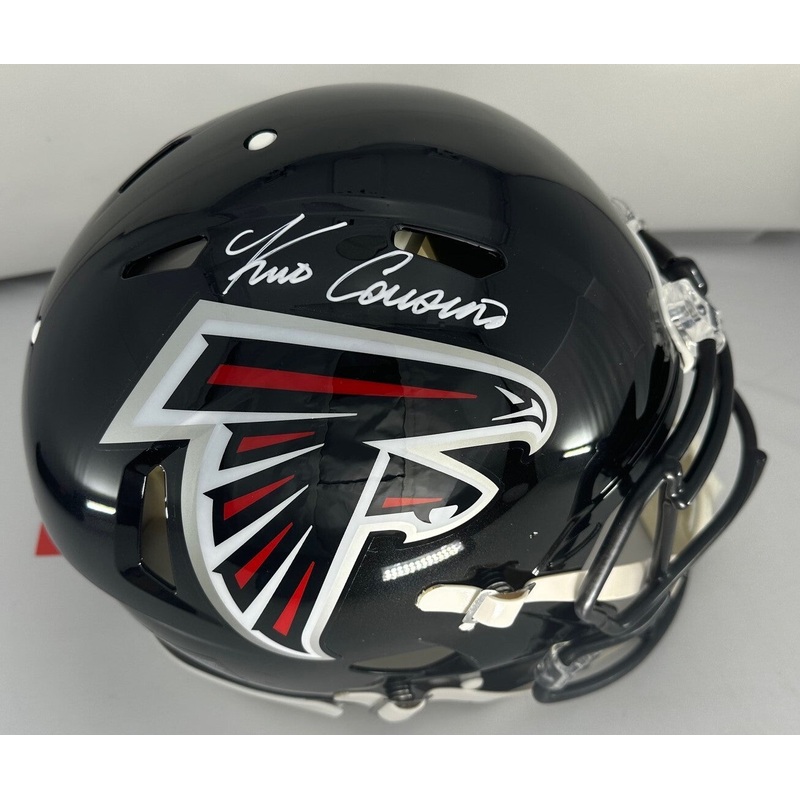 Falcons KIRK COUSINS Signed Full Size AUTHENTIC Speed Helmet AUTO – FAN