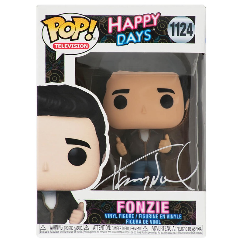 Henry Winkler Signed Happy Days Fonz Arthur Fonzarelli Funko Pop #1124 -(SS COA)