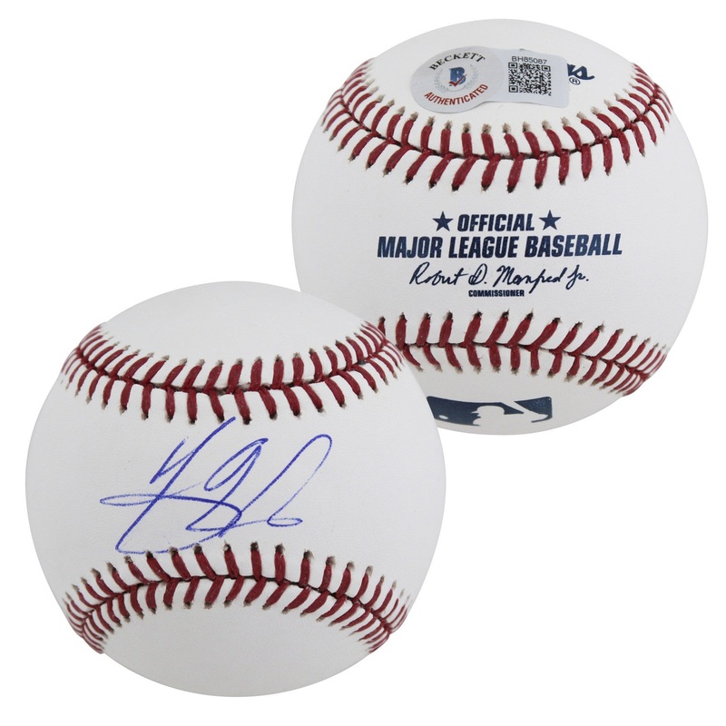 White Sox Yasmani Grandal Authentic Signed Manfred Oml Baseball BAS #BH85087