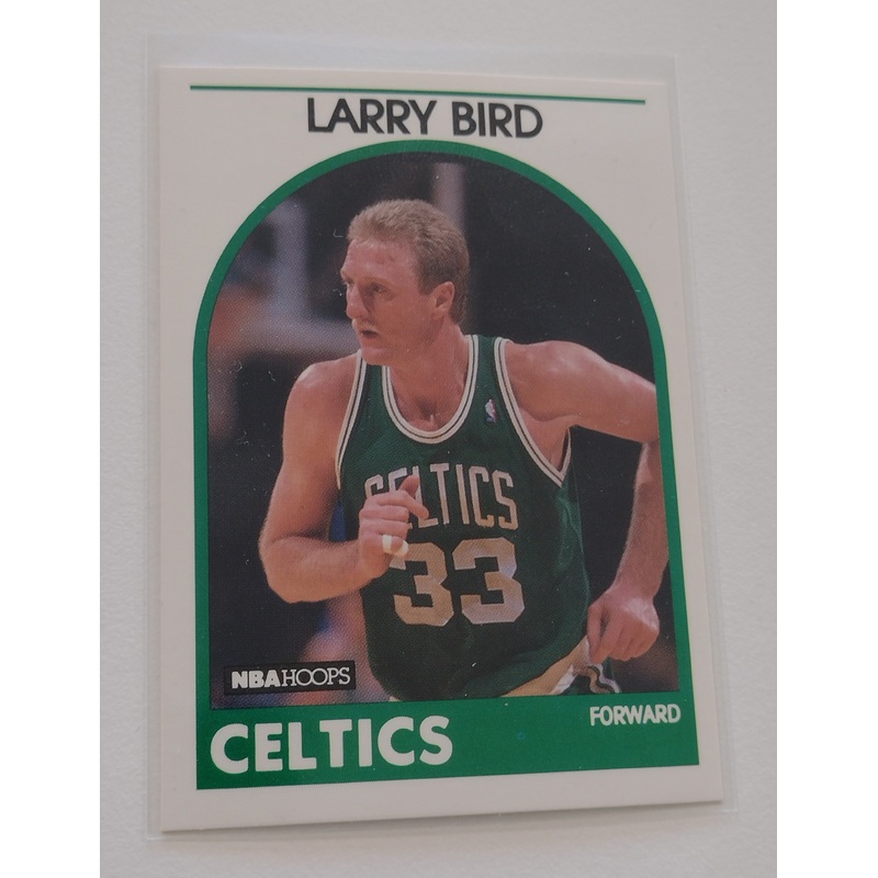 1989-90 NBA Hoops Larry Bird #150 Trading Card