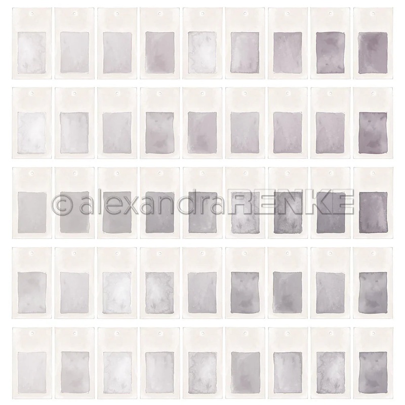Alexandra Renke 12×12 Design Paper Colour Cards Grey Tones 200g – 1 pc