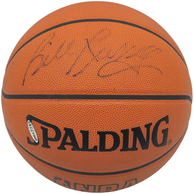 Bill Russell Autographed Spalding Leather Game Ball Basketball Celtics PSA/DNA
