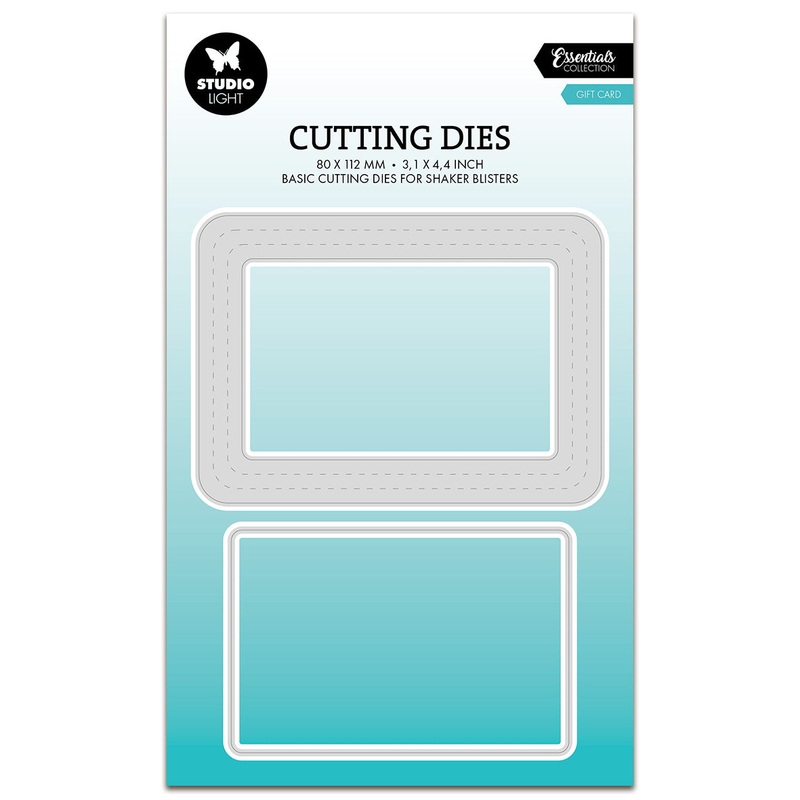 Studio Light Essentials Cutting Die – Gift Card Blister