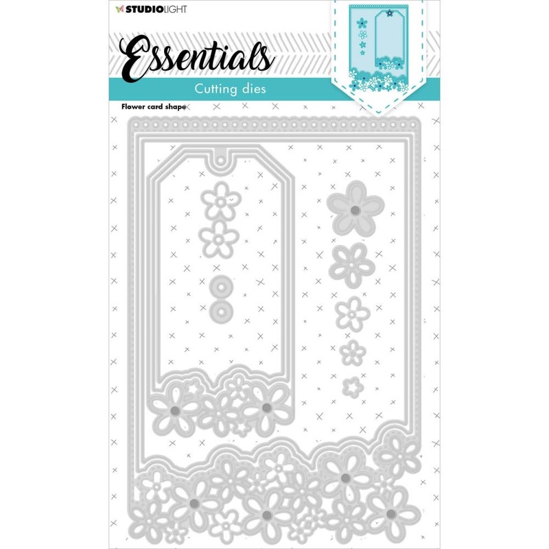 Studio Light Essentials Cutting Die Nr. 181, Flower Cardshape