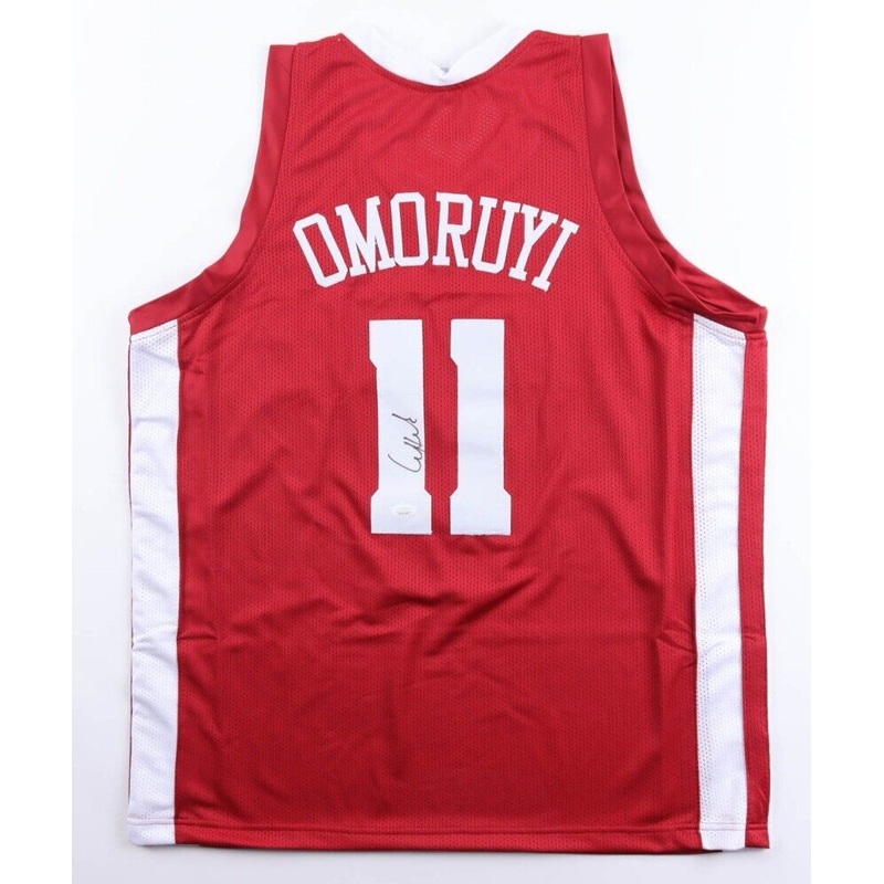 Clifford Omoruyi Signed Alabama Crimson Tide /Tuscaloosa Jersey (JSA COA) Center