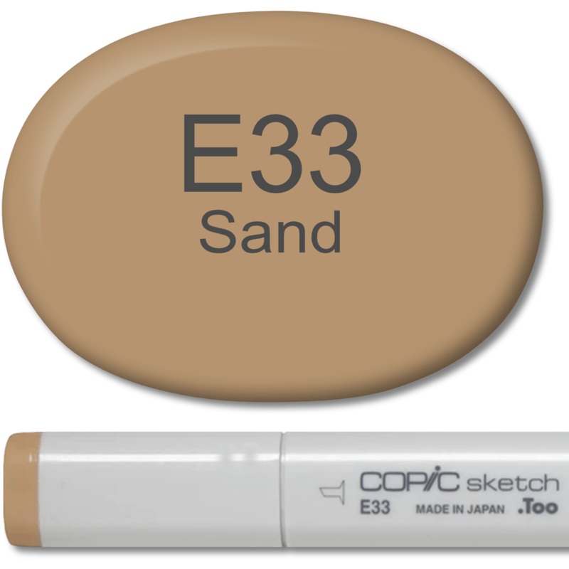Copic Sketch Marker – E33 Sand