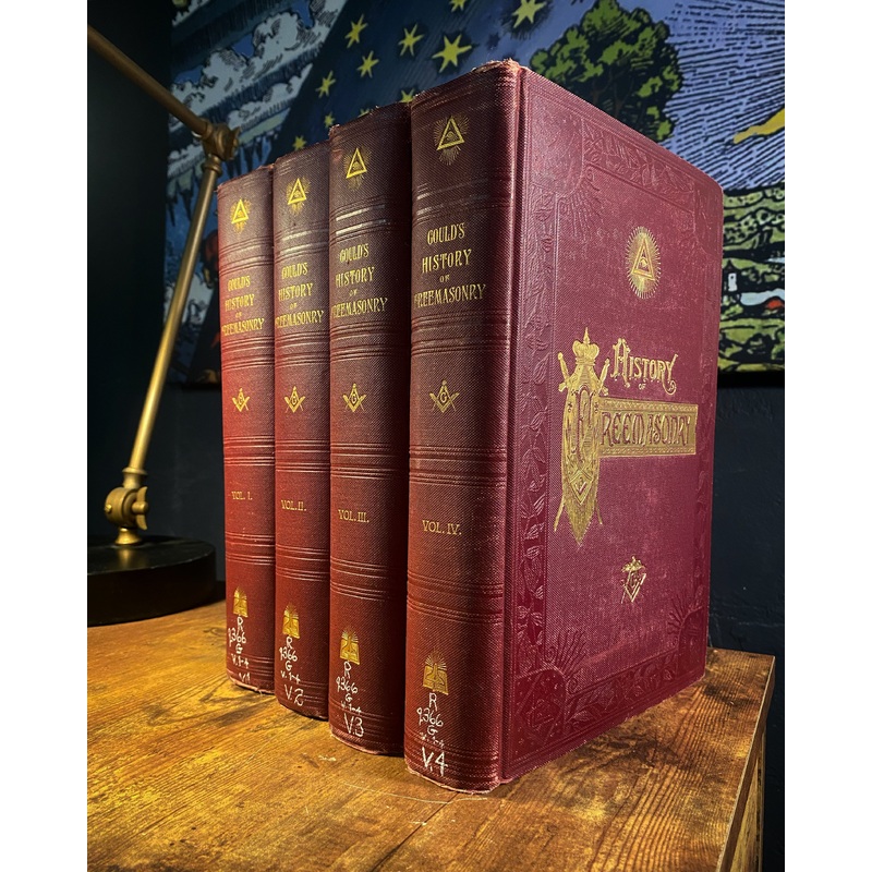 Gould’s History of Freemasonry (4-Volume Set) 1905