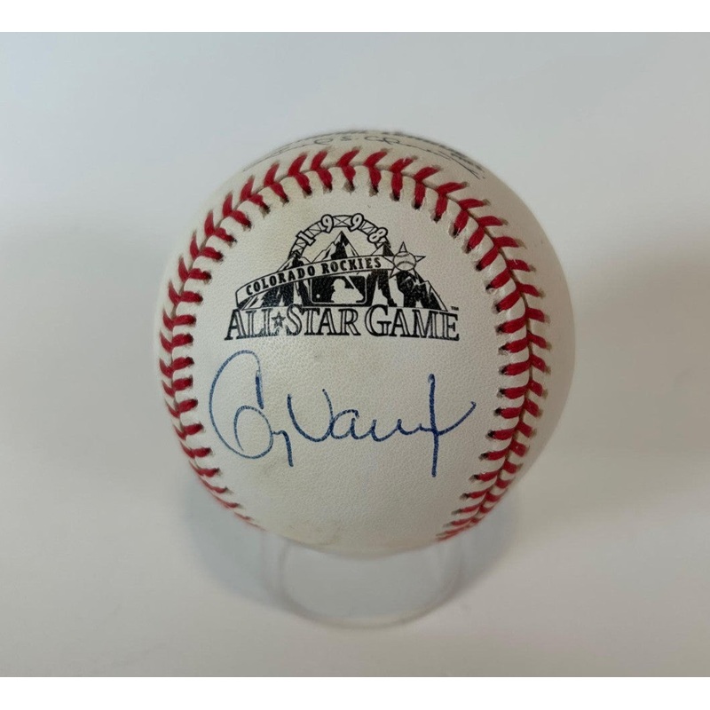 Greg Vaughn Autographed Official 1998 MLB All Star Game Baseball JSA COA