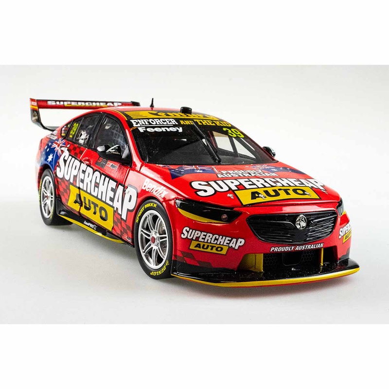 HOLDEN ZB COMMODORE – TRIPLE EIGHT RACE ENGINEERING SUPERCHEAP AUTO – FEENEY/INGALL #39 – 2021 REPCO Bathurst 1000 WILDCARD – 1:12 Scale Resin Model Car