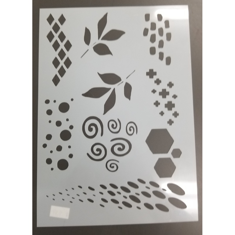 Le Chaos Cratif stencil 2