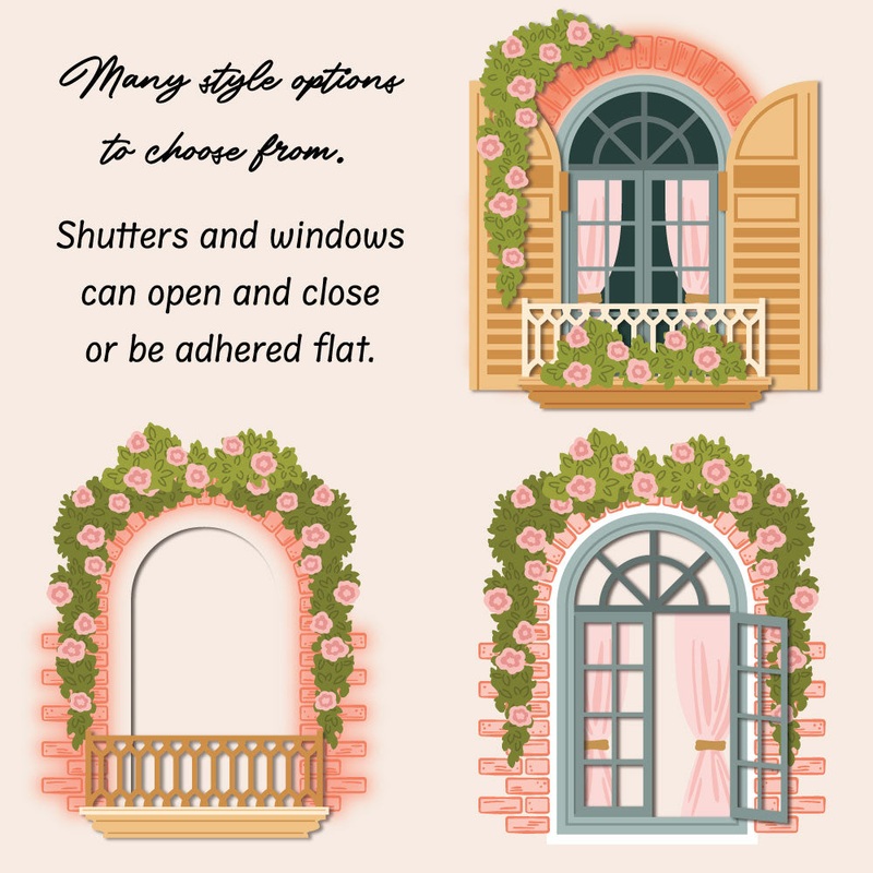 Lovely Layers: Window – Honey Cuts
