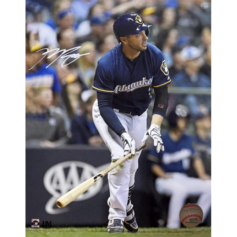 RYAN BRAUN – Milwaukee Brewers All Star – Signed 8×10 Photo #12 AUTO