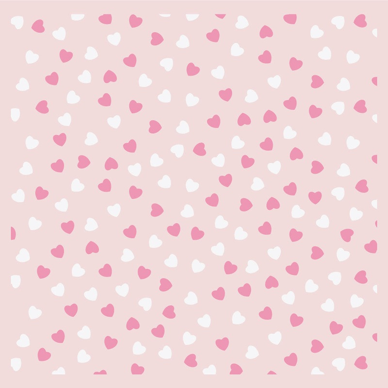 Scattered Hearts – Set of 2 – 6×6 Layering Background Stencils