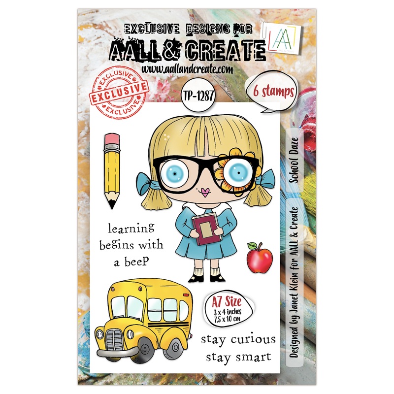 #TP-1287 – A7 Stamp Set – School Daze