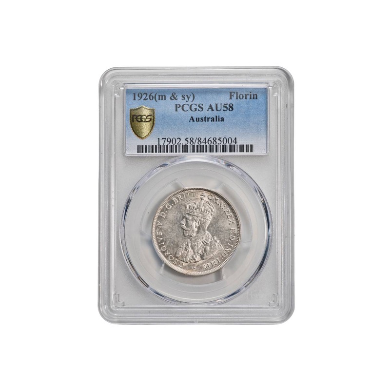 1926 Florin PCGS AU58