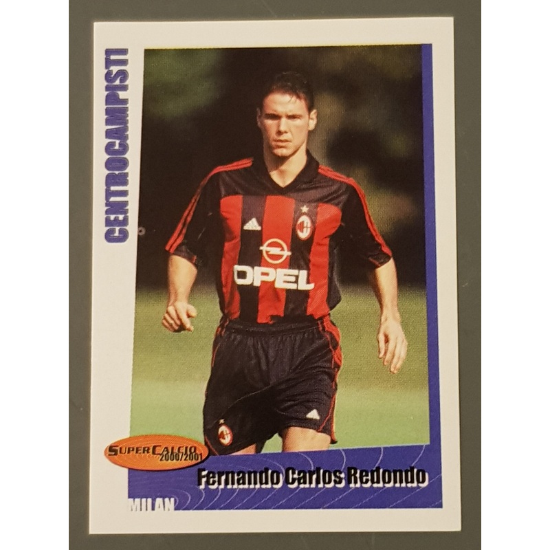 2000-2001 Panini Super Calcio Fernando Carlos Redondo #140 Sticker