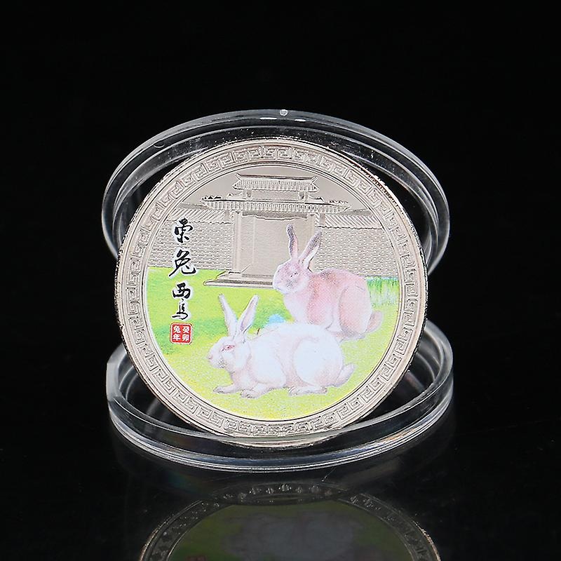 2023 Year Of The Rabbit Medal Rabbit Year Commemorative Coin Decoration Crafts