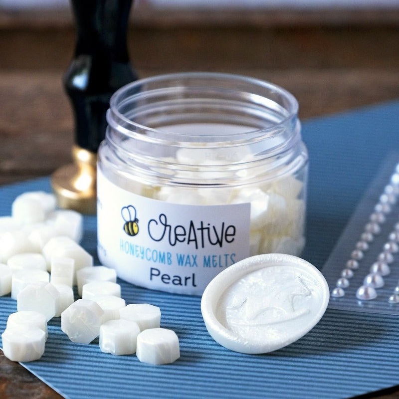 Bee Creative Honeycomb Wax Melts – Pearl
