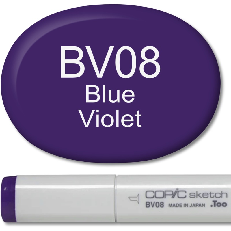 Copic Sketch Marker – BV08 Blue Violet