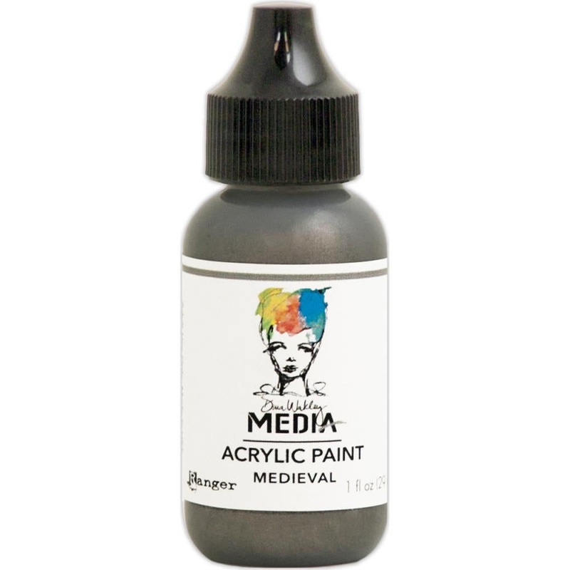 Dina Wakley Media Acrylic Paint 1oz – Medieval