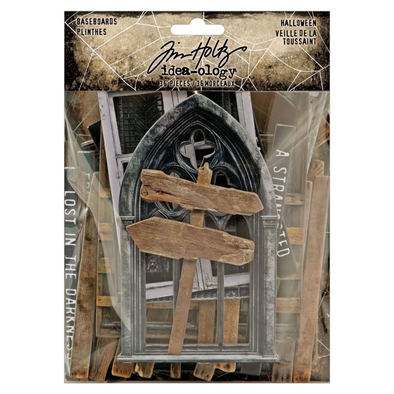 Idea-Ology Baseboard Frames 36/Pkg Halloween