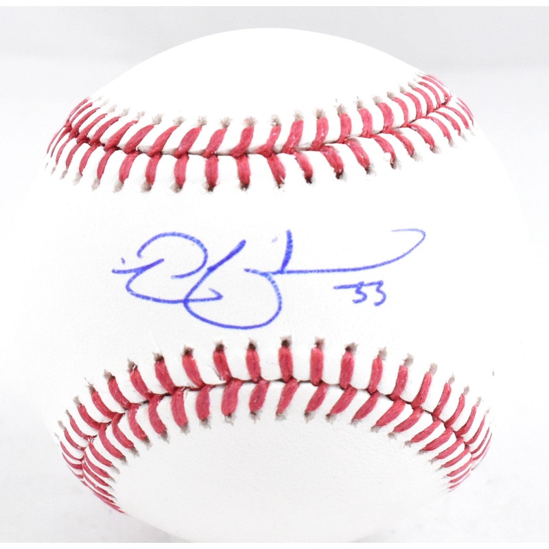Nick Swisher Autographed Rawlings OML Baseball – Beckett W Hologram *Blue