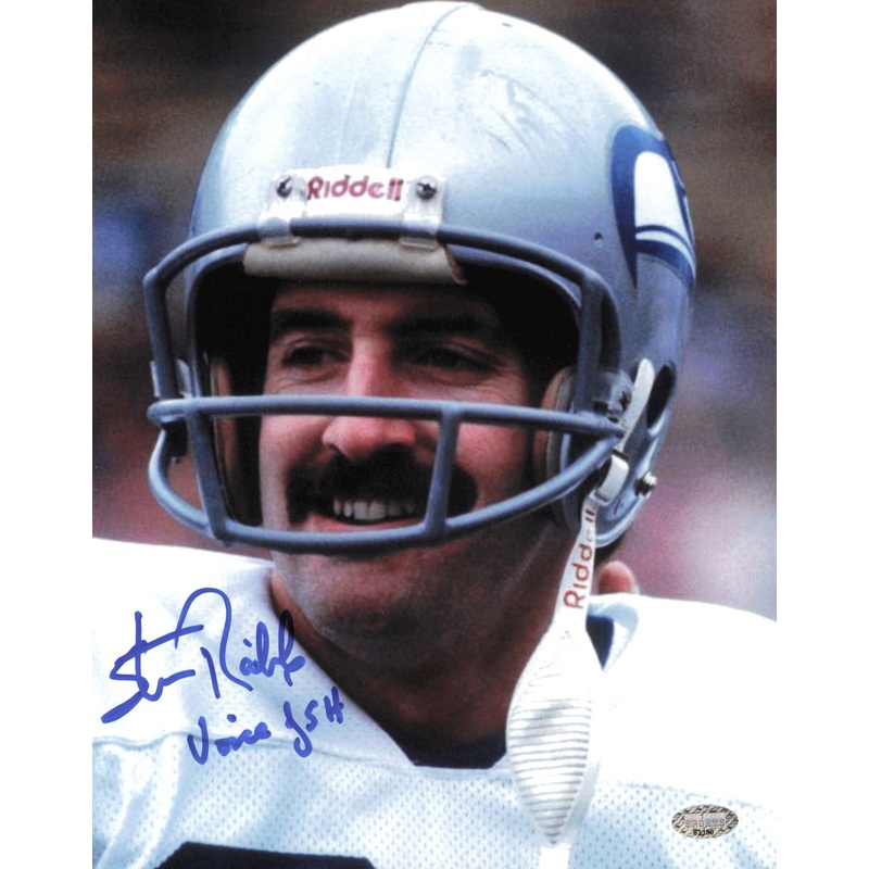 Steve Raible Autographed Signed 8×10 Photo Seattle Seahawks MCS Holo #63390