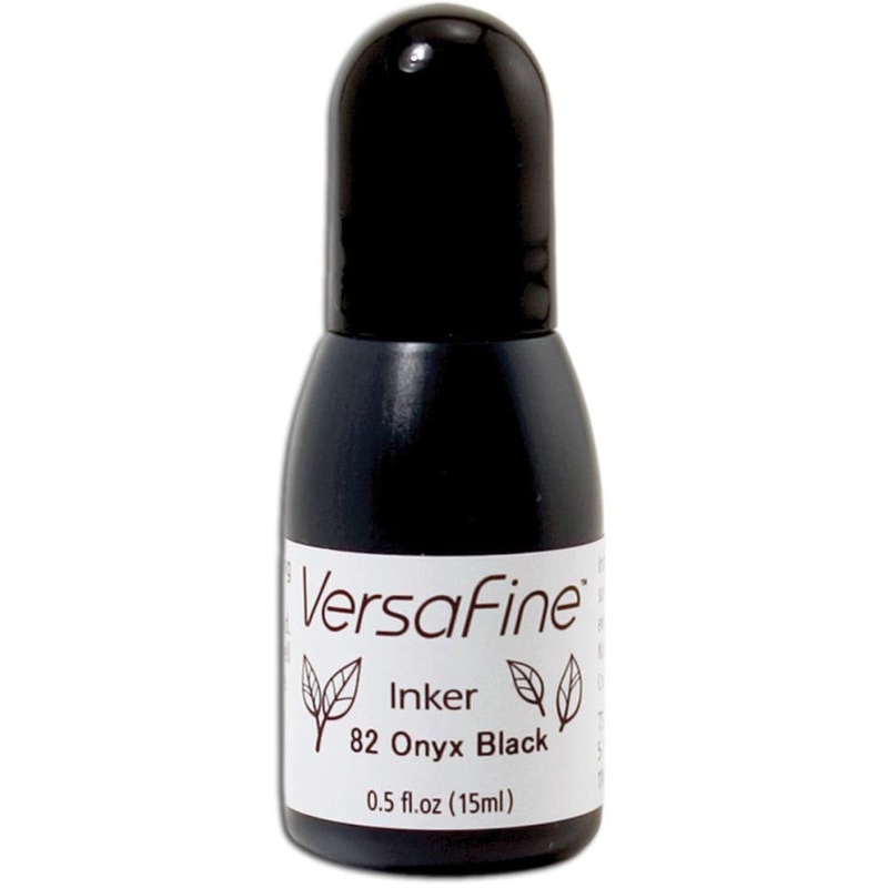 VersaFine Onyx Black Pigment Ink Refill .5oz