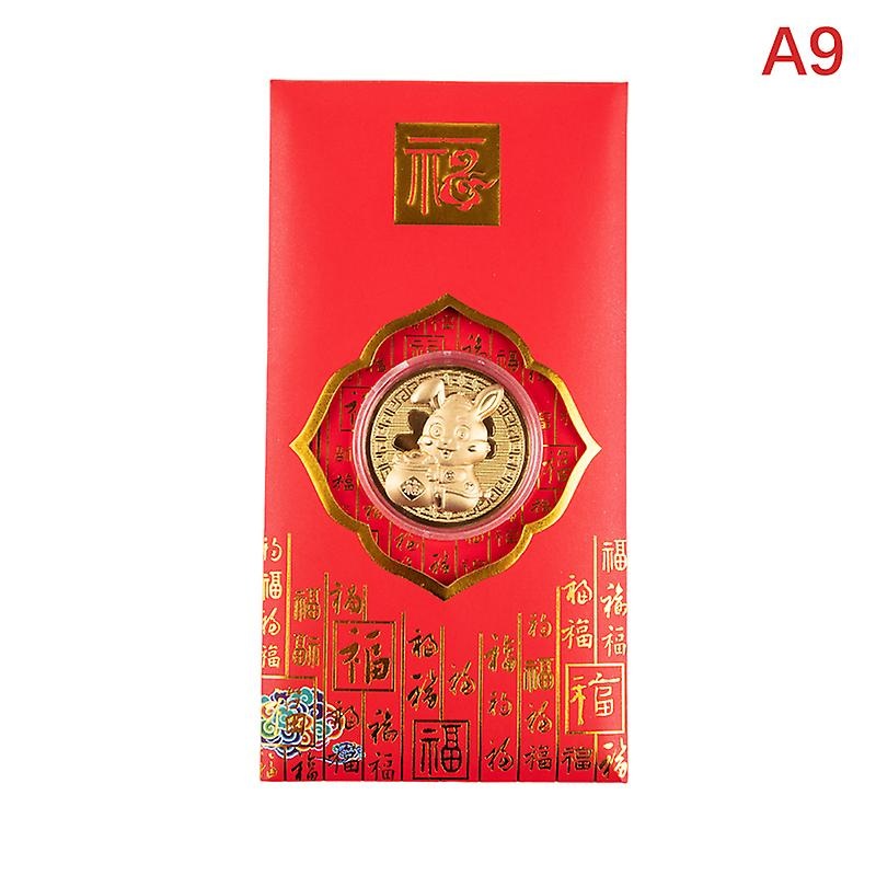 2023 New Year Of The Rabbit Commemorative Coins Chinese Zodiac Souvenir Coins
