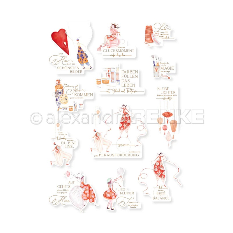Alexandra Renke Ephemera Colours Fill Life