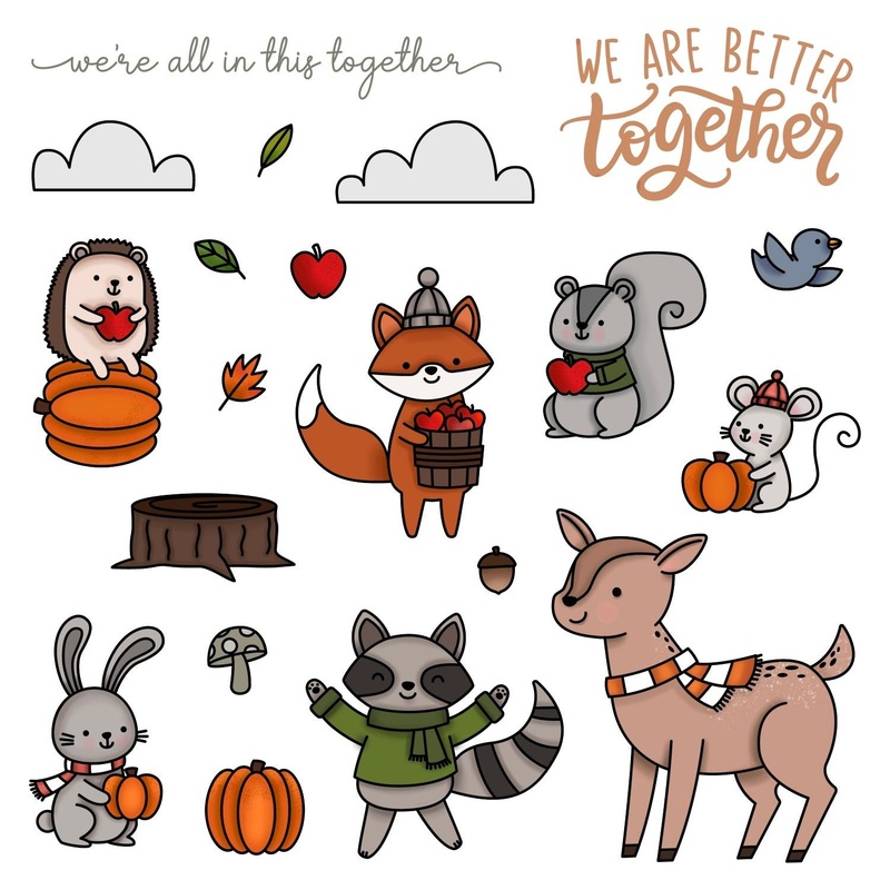 Better Together – 6×6 Stamp Set – Retiring