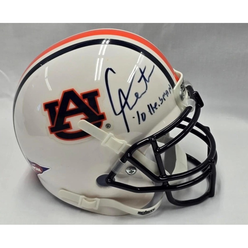 Cam Newton Signed Auburn University Tigers Mini Helmet PSA Hologram