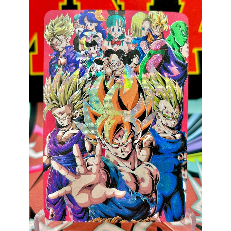 DBAC2-32 Son Goku, Gohan, & Vegeta Art Card