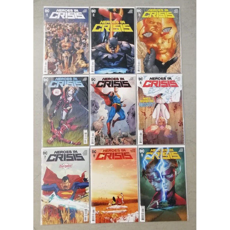 Heroes in Crisis #1-9 NM-/NM Complete Set