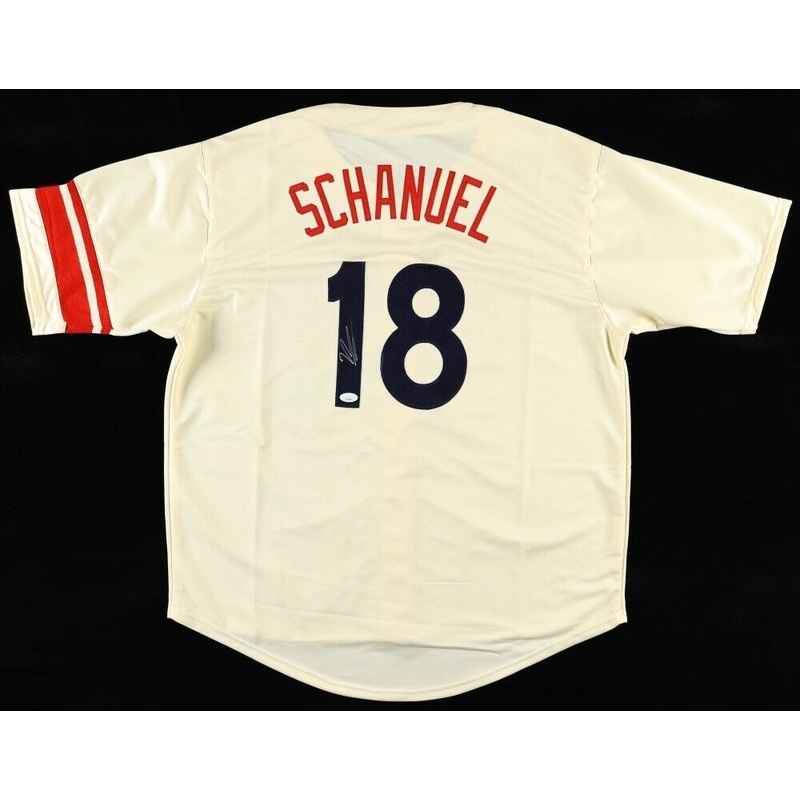 Nolan Schanuel Signed Los Angeles Angels Jersey /JSA COA 2023 1st Round Pick #11