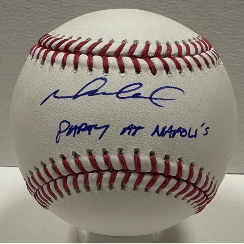 Red Sox MIKE NAPOLI Signed Official MLB Baseball AUTO w/ Party at Napoli’s – JSA