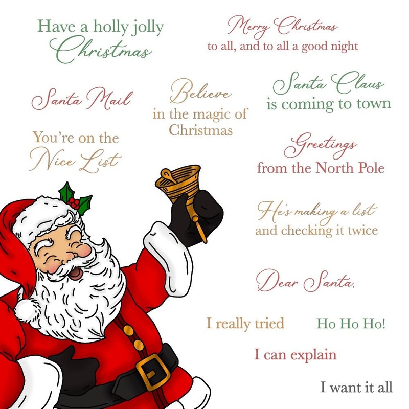 St. Nick – 6×8 Stamp Set
