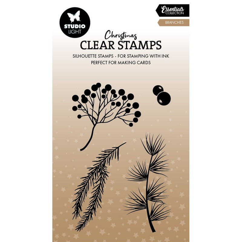 Studio Light Essentials Clear Stamp Branches