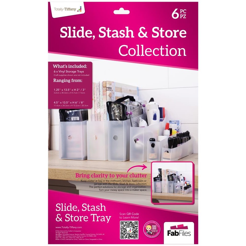 Totally Tiffany Slide, Stash & Store 6/Pkg Complete Collection