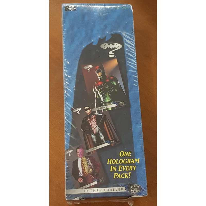 1995 Fleer Ultra Batman Forever Sealed Rak Pack Trading Card Box (24ct)
