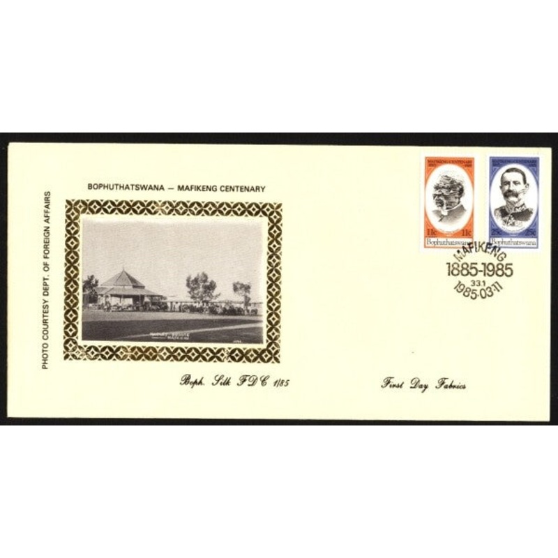 Bophuthatswana Silk  85.1 Mafikeng Centenary